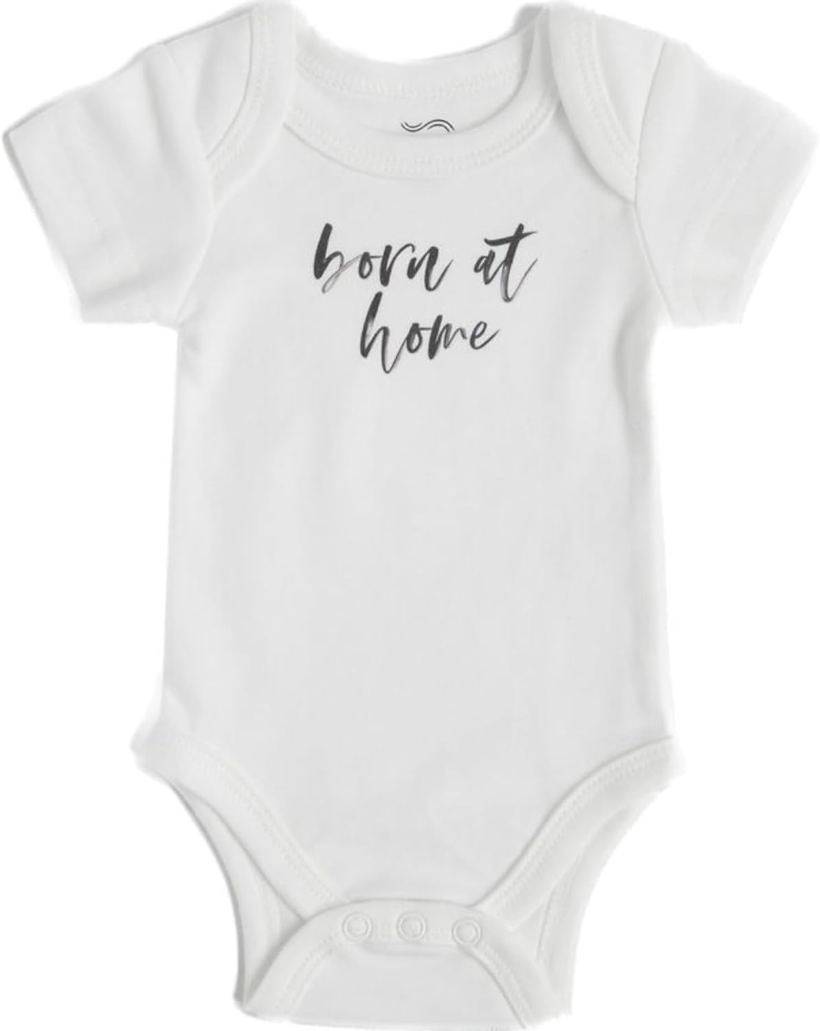 Earthside Born at Home Onesie – White – Special Home Birth Gift – Essentials for Homebirth