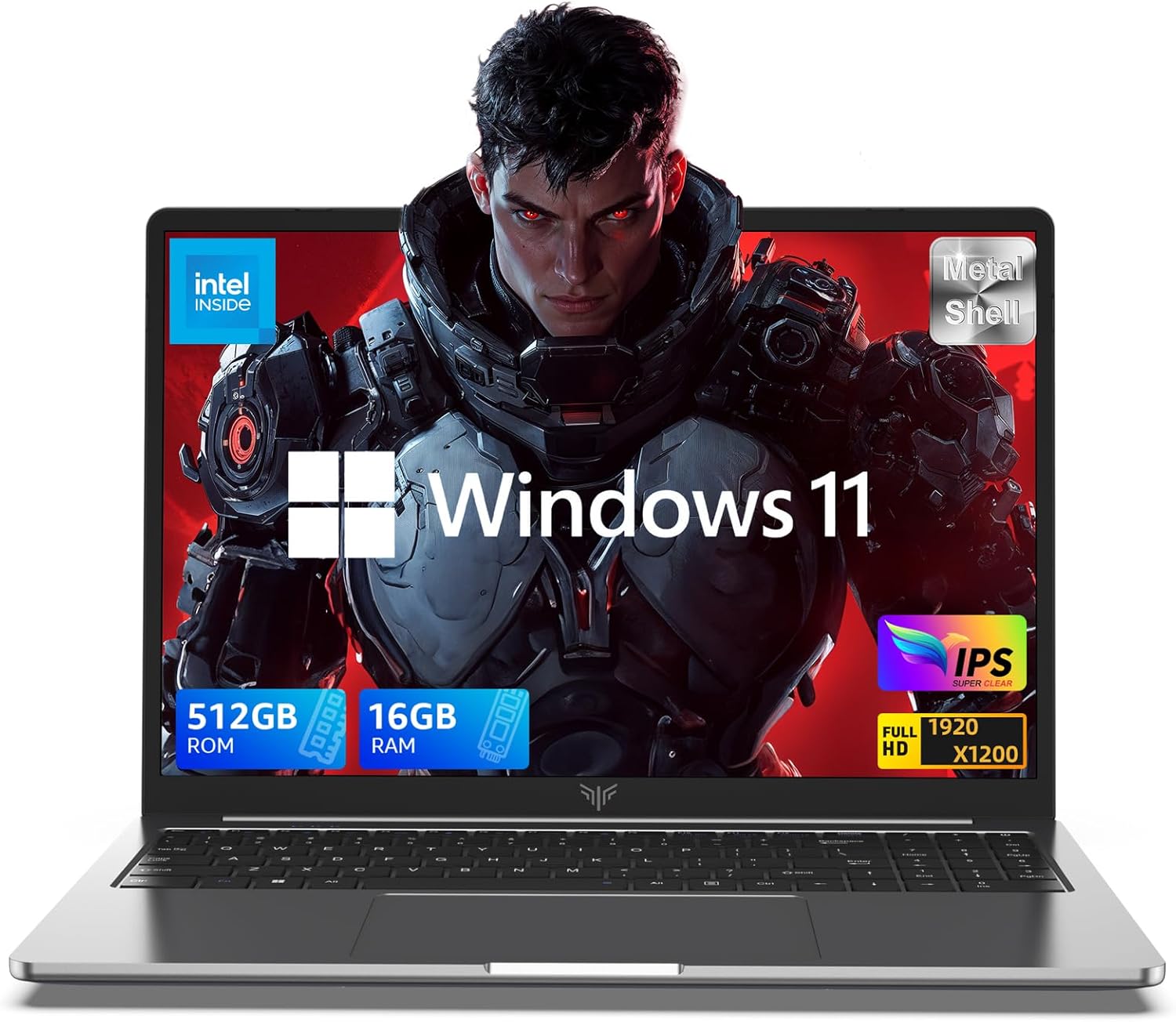 ACEMAGIC 2025 AX16 16.0-inch Laptop, 16GB RAM 512GB SSD, Laptop Computer with Intel 12th Quad-Core Processor(Up to 3.6GHz), 1920P FHD Display, Metal Shell, WiFi 5, USB3.2, Type_C